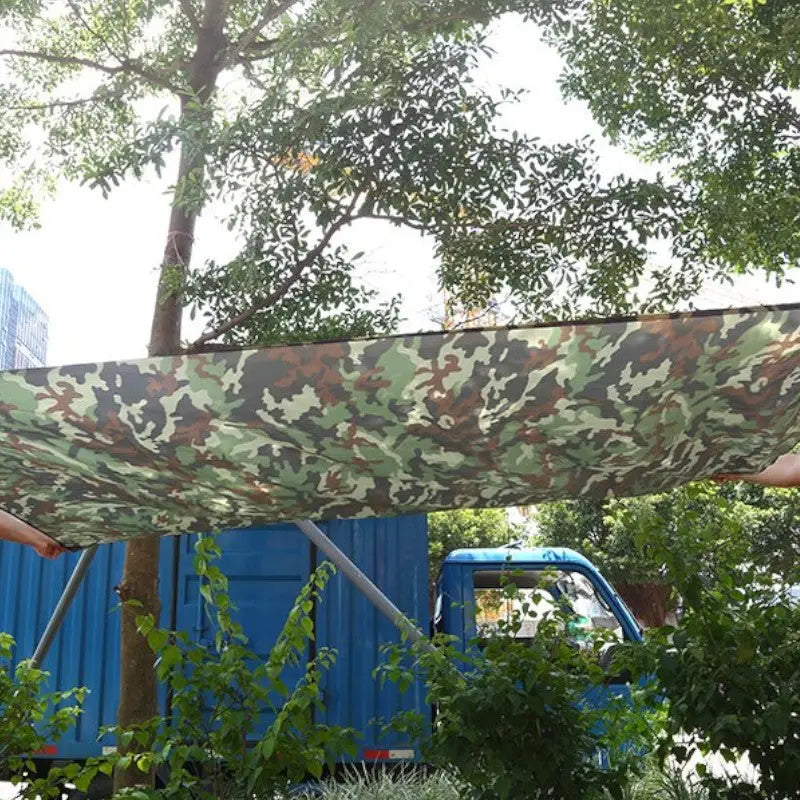 Bache camouflage militaire