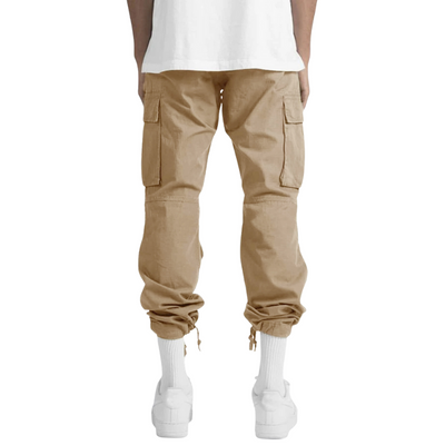Baggy combat trousers