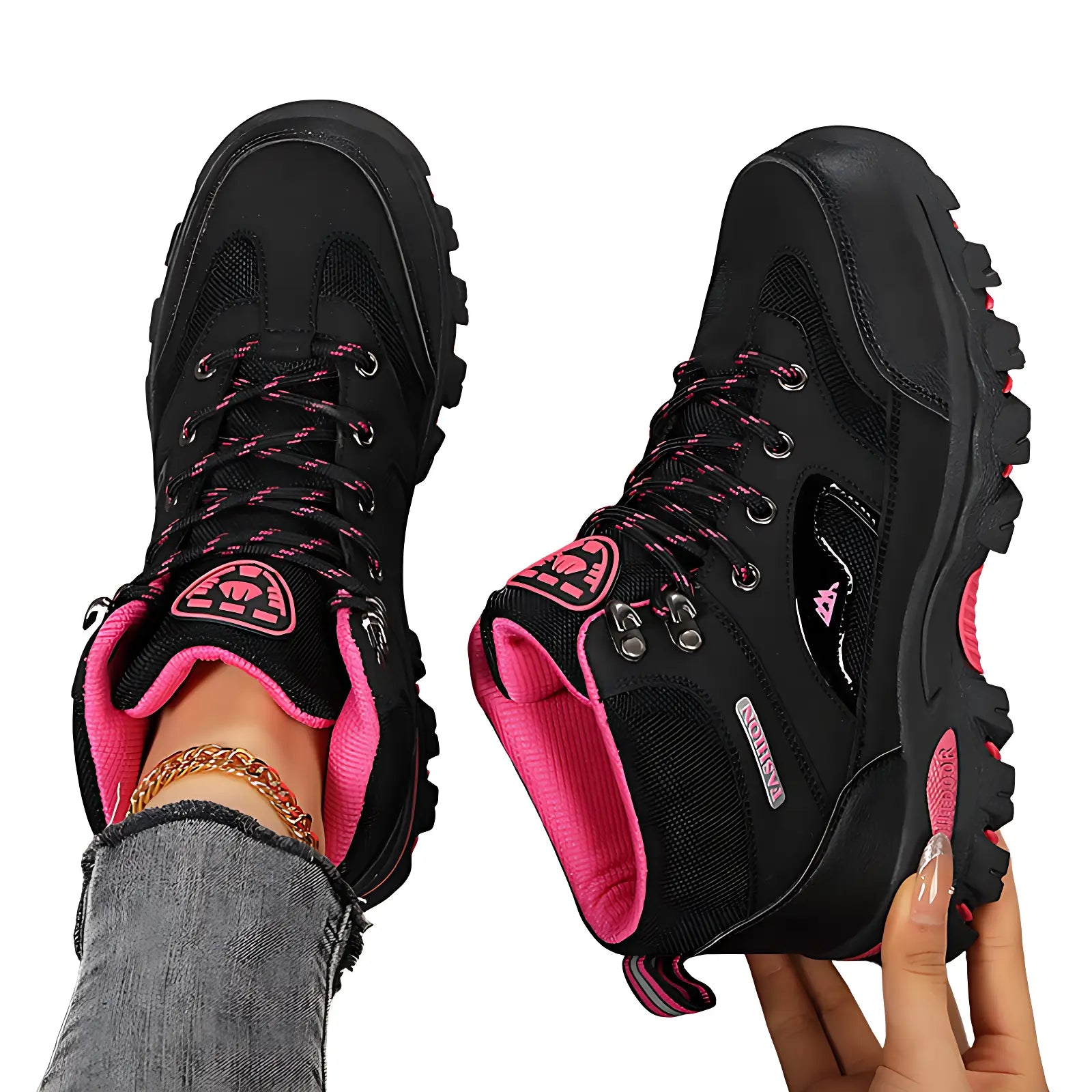 Basket randonnée montante femme