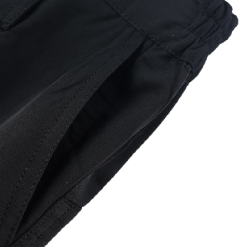 Black lightweight combat trousers