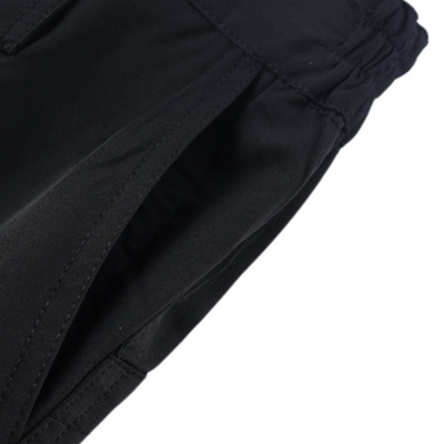 Black lightweight combat trousers