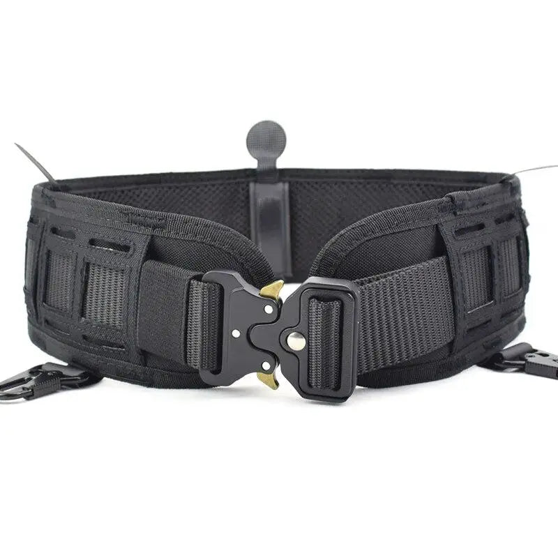 Black tactical belt