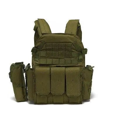Black Tactical Molle Vest