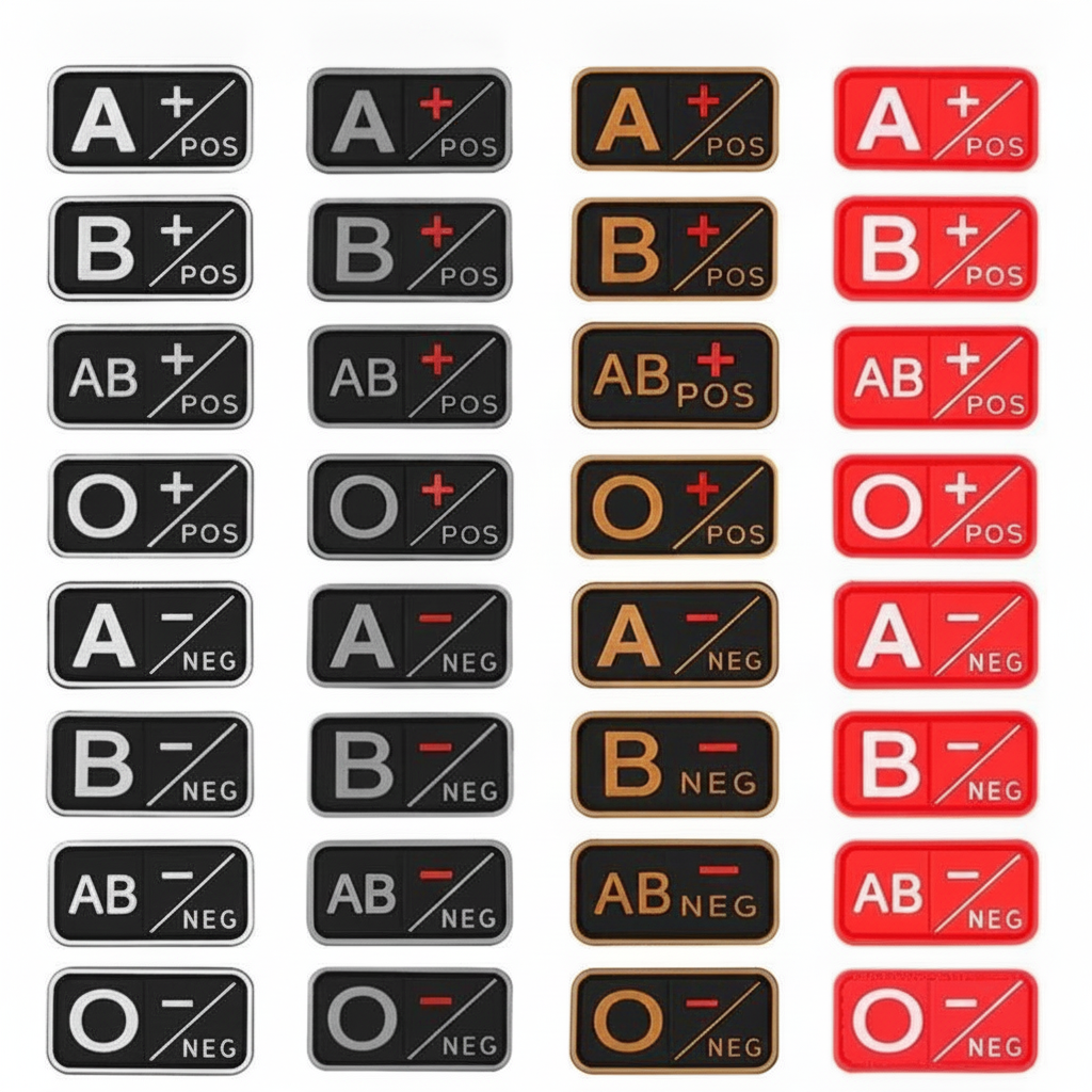 blood-type-velcro-patch