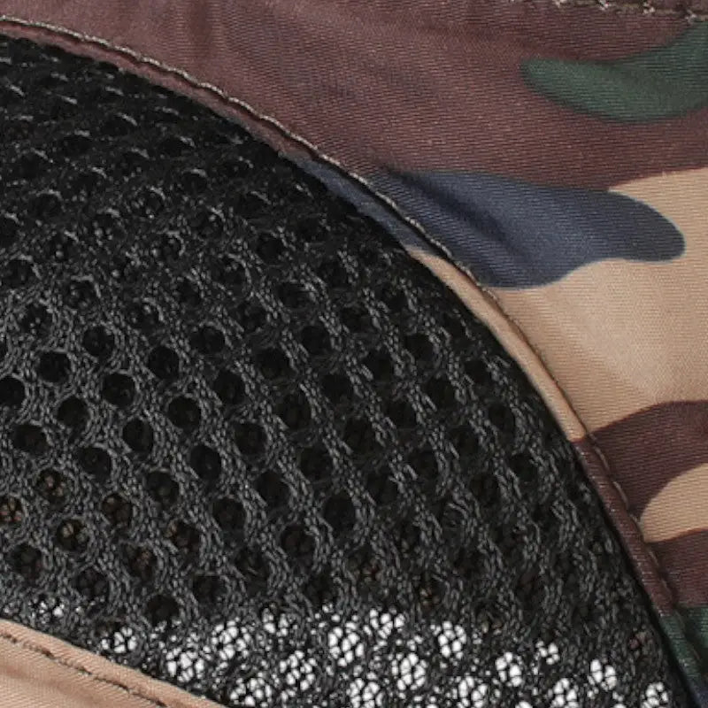 Blue military bush hat