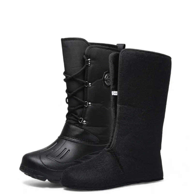 Botte grand froid revêtement camo