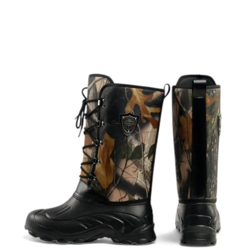 Botte grand froid revêtement camo