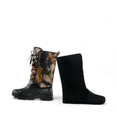 Botte grand froid revêtement camo