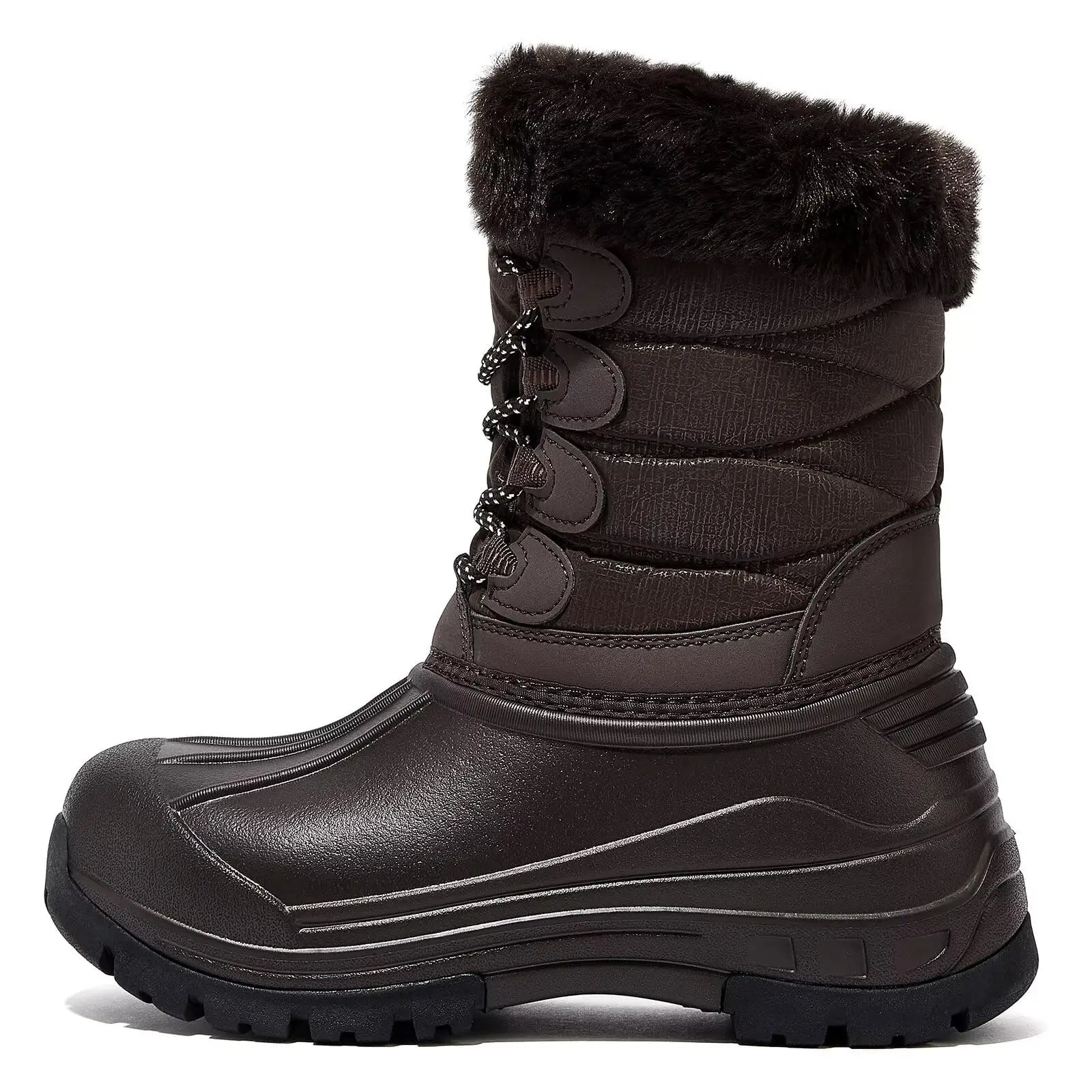 Bottes fourrées femme grand froid