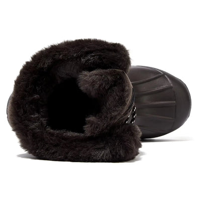 Bottes fourrées femme grand froid