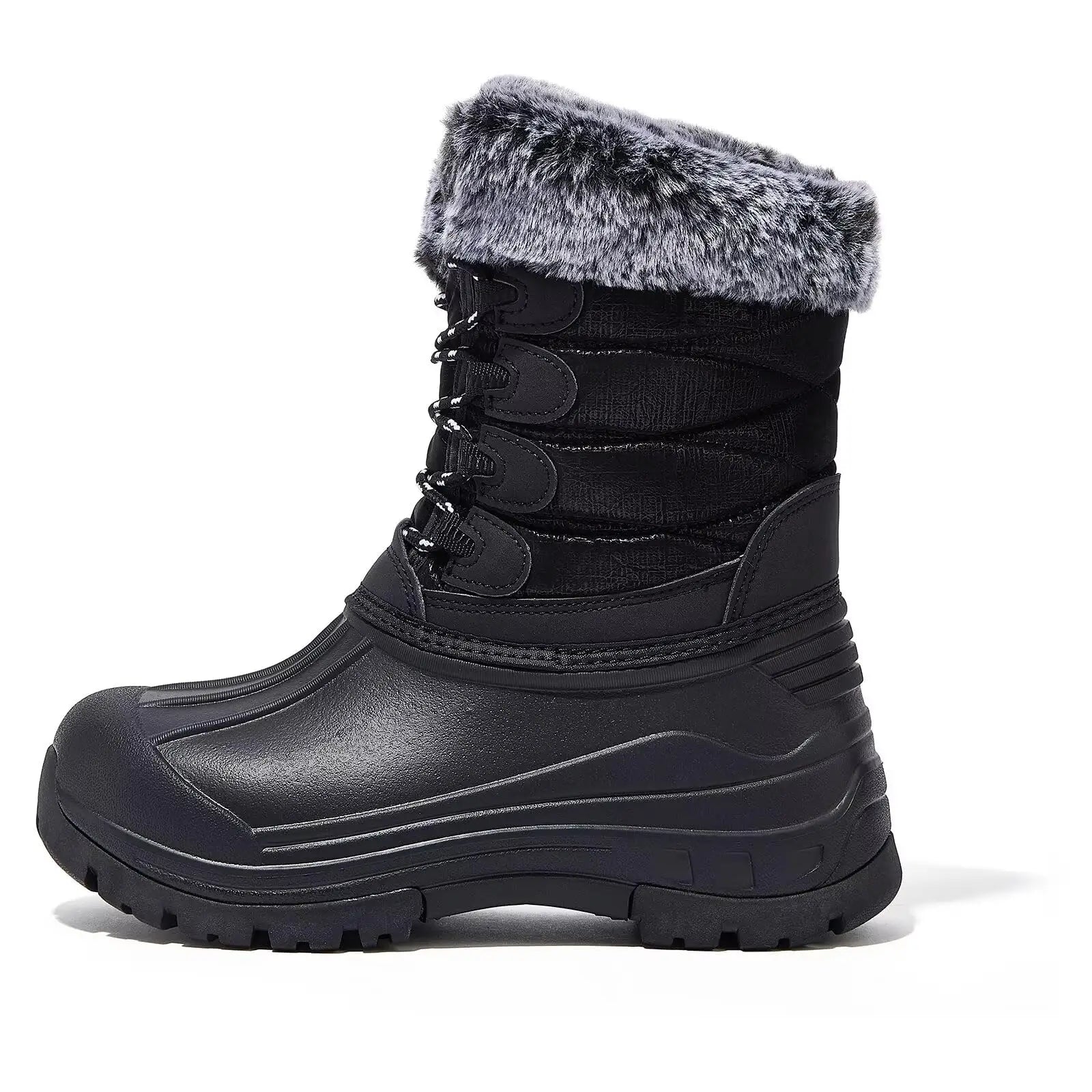 Bottes fourrées femme grand froid