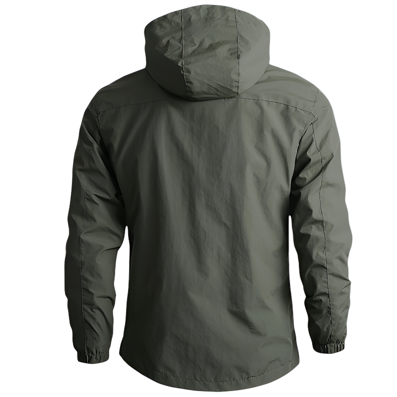 Breathable waterproof jacket military