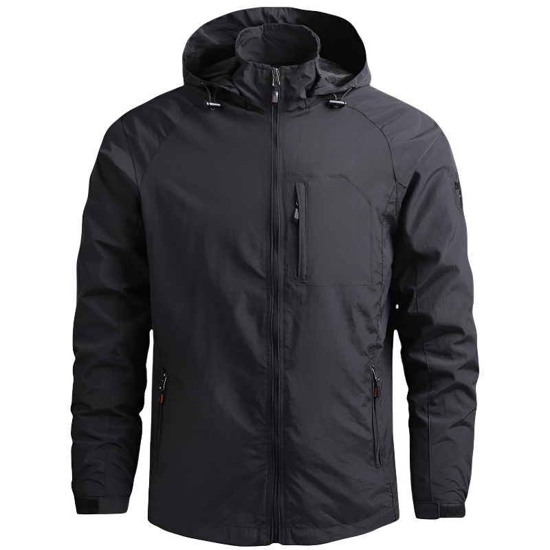 Breathable waterproof jacket military