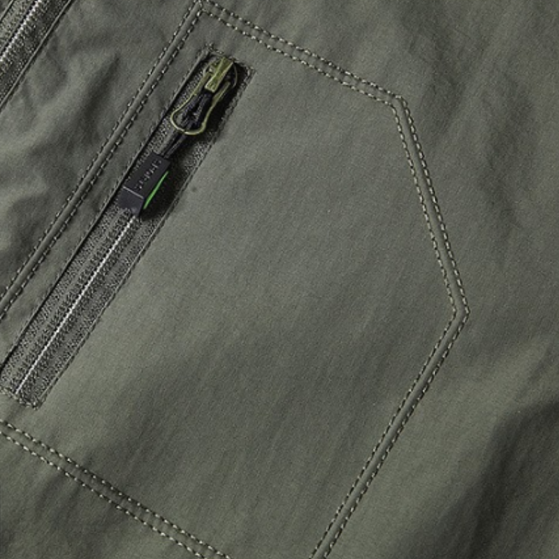 Breathable waterproof jacket military