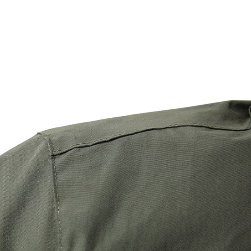 Breathable waterproof jacket military