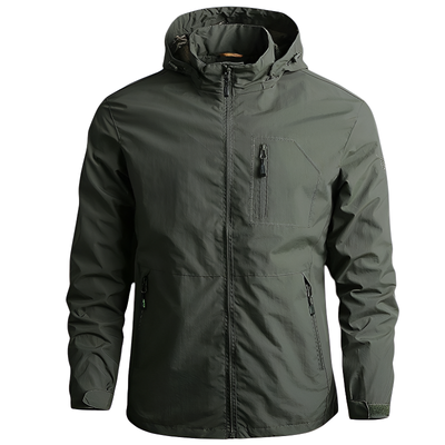 Breathable waterproof jacket military