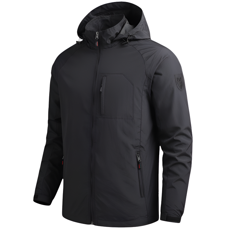 Breathable waterproof jacket military