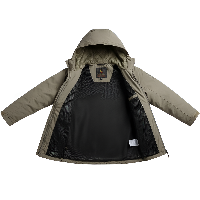 Breathable waterproof jacket military