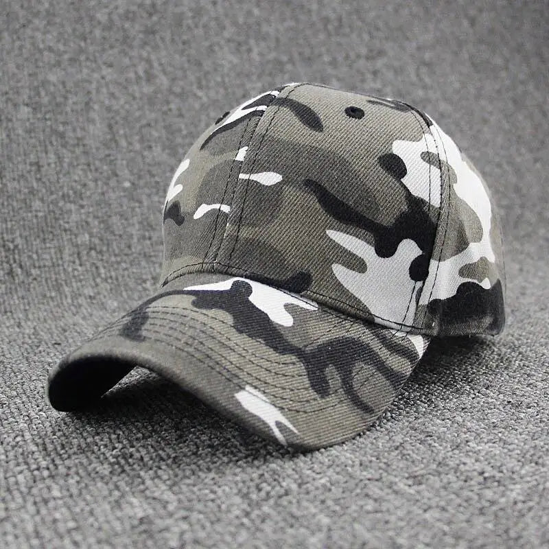 Buff military cap