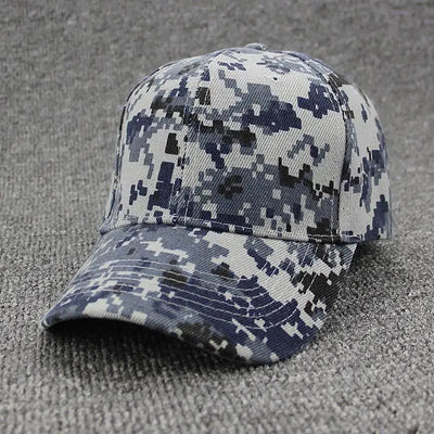 Buff military cap
