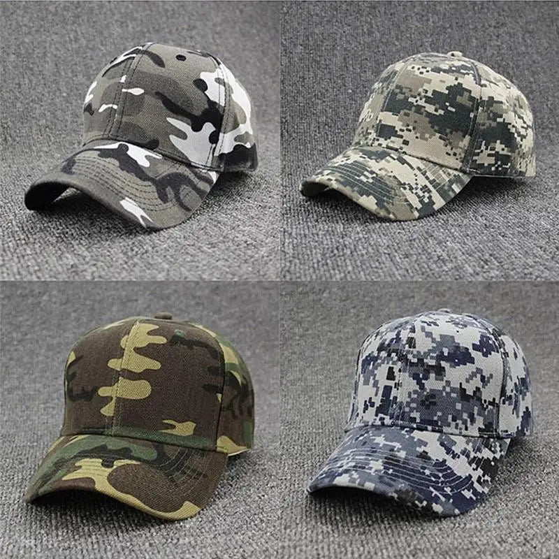 Buff military cap