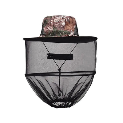 Bush hat with mosquito net