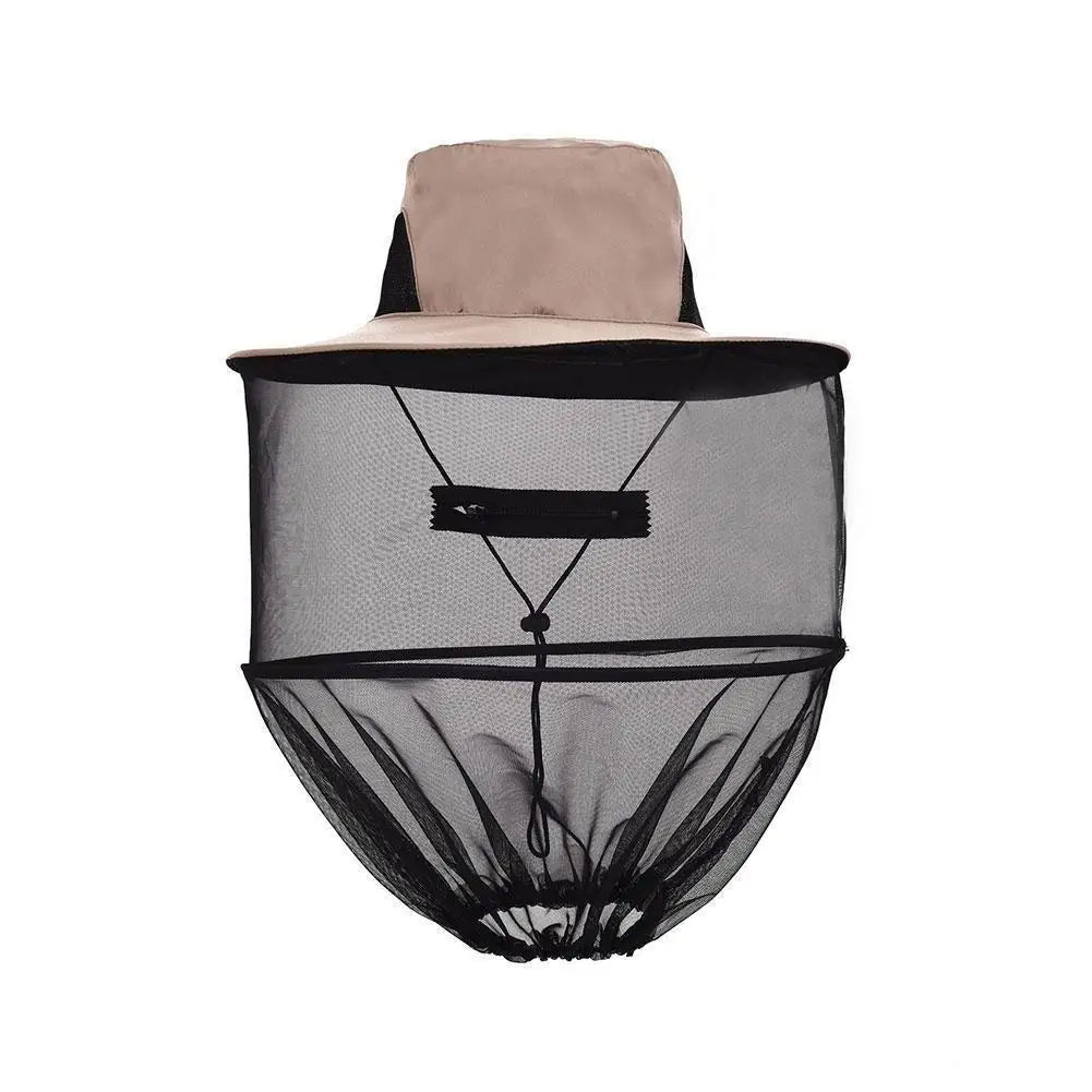 Bush hat with mosquito net