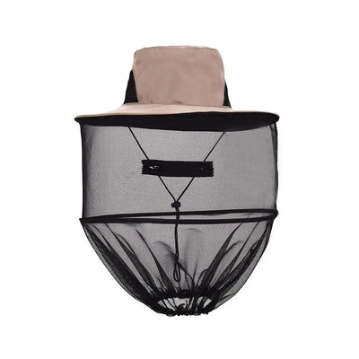 Bush hat with mosquito net