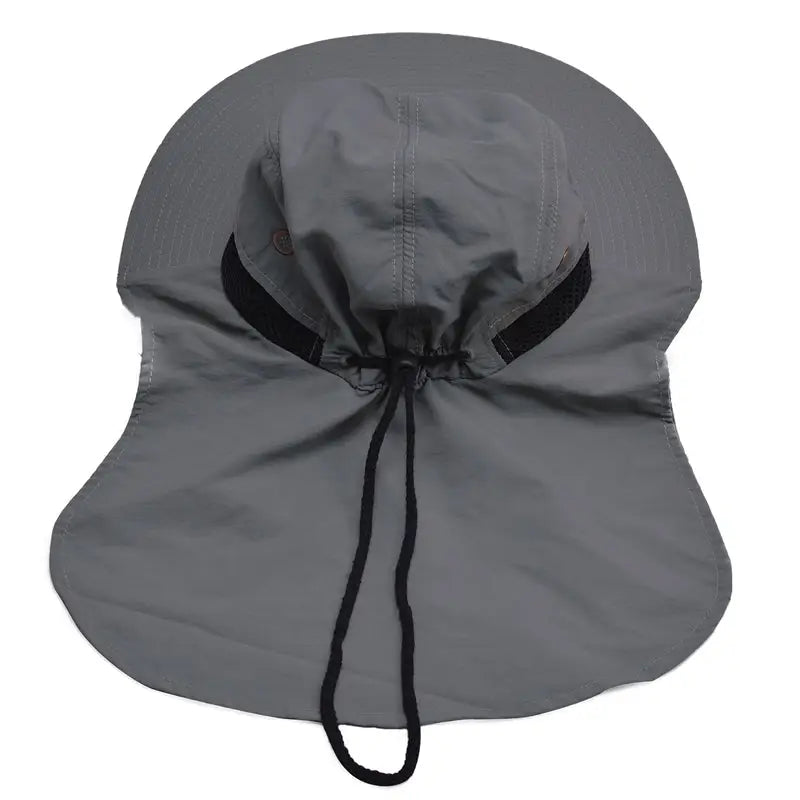 Bush hat with neck cover