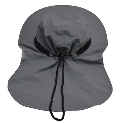 Bush hat with neck cover