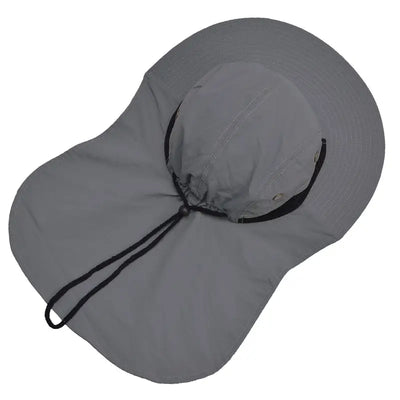 Bush hat with neck cover