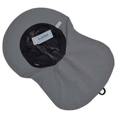 Bush hat with neck cover