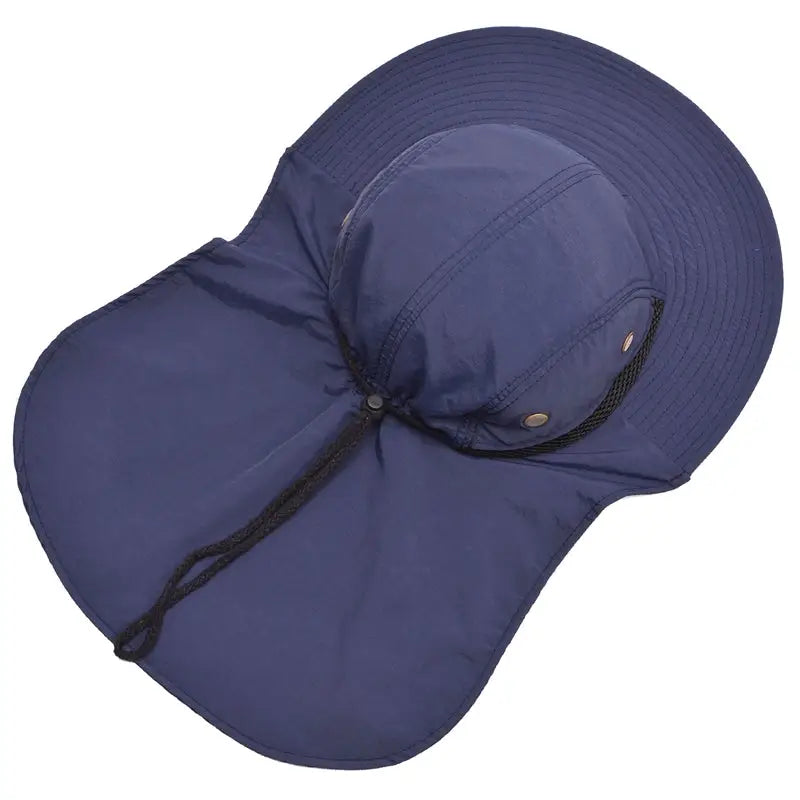 Bush hat with neck cover