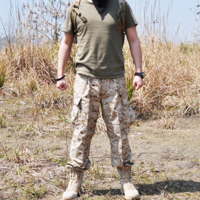 camo cargo pants beige