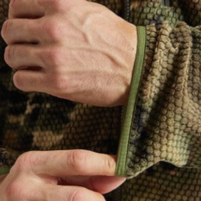 Camo fleece jumper