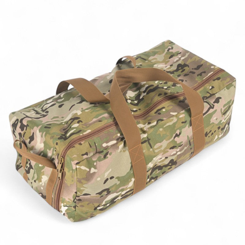 Camo holdall bag