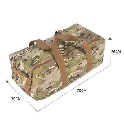 Camo holdall bag