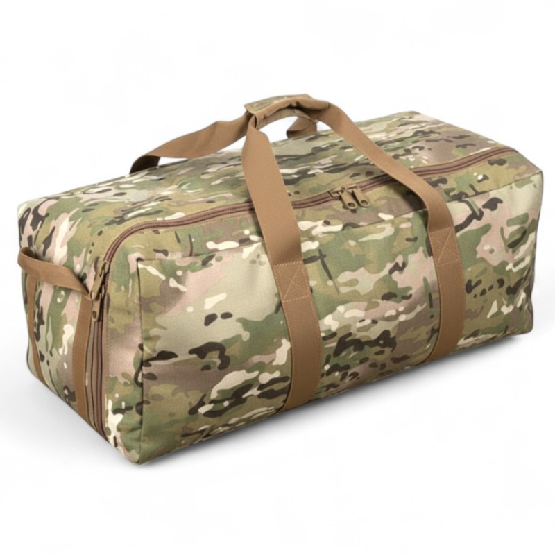 Camo holdall bag