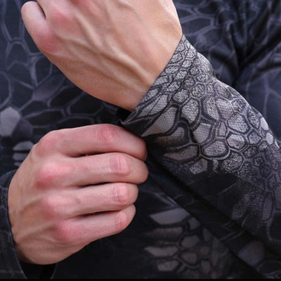 Camo long sleeve base layer t shirt