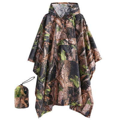 camo ponchos waterproof