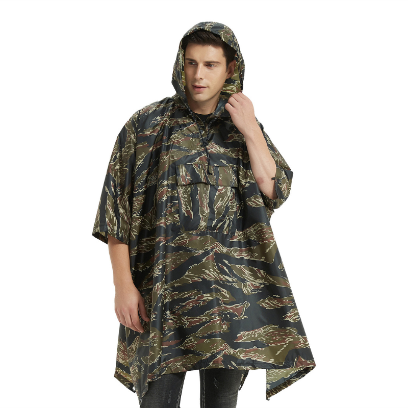 camo ponchos waterproof