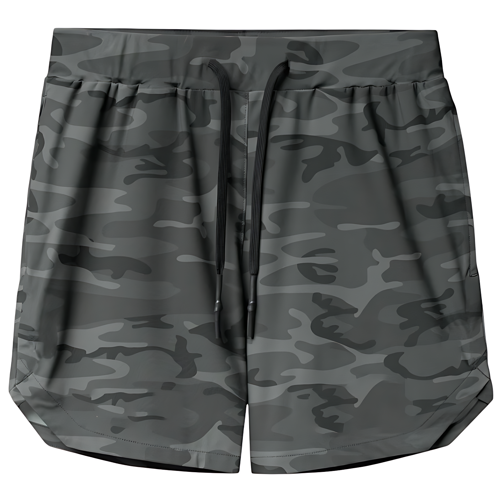 Camo running shorts mens