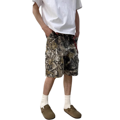 Camo shorts stretch