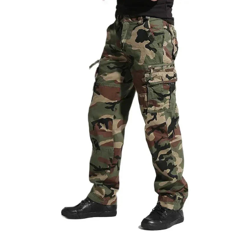 Camo trousers cargo pants