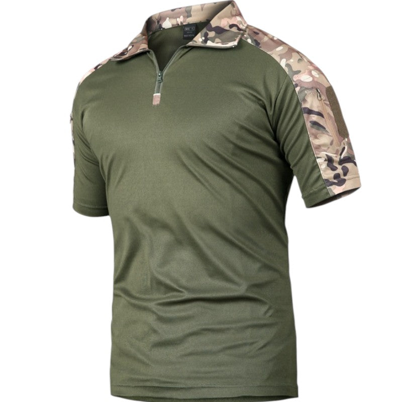 Camouflage army commando polo shirt