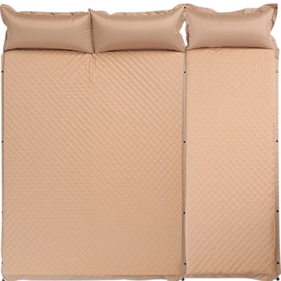 Camping bed self inflating for three