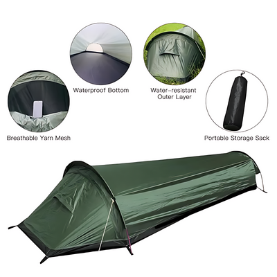 Camping tent military