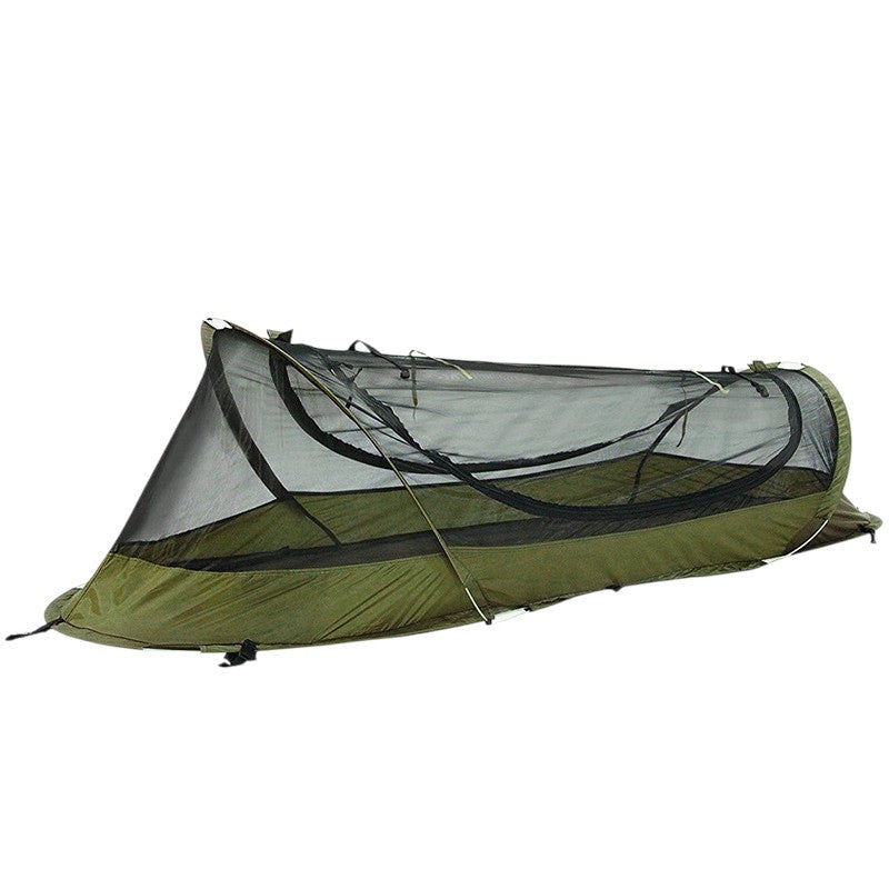 Camping tent with mosquito net