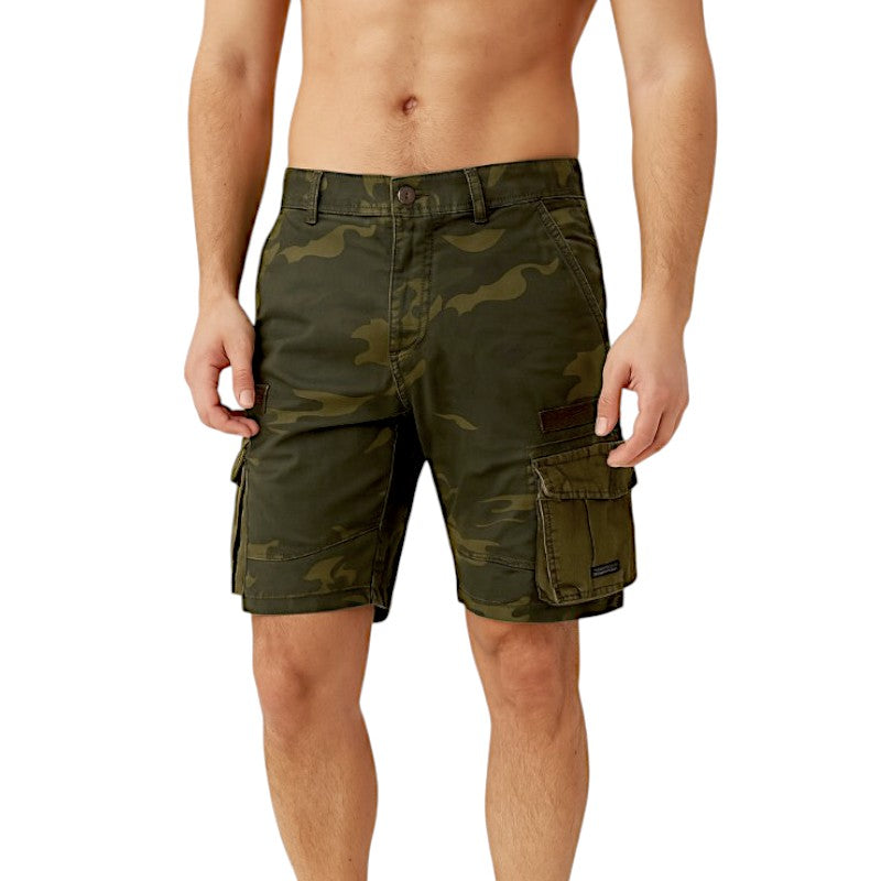 Cargo shorts camo mens
