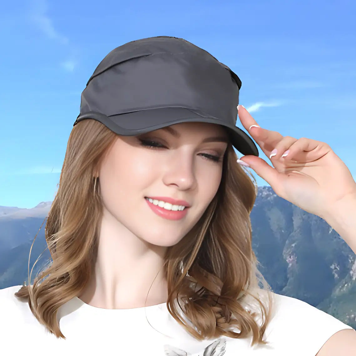 Casquette femme montagne randonnée légère